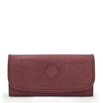 Kipling Money Land Snap Wallet Wallets Mahogany | CA 2188ZU